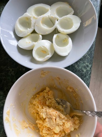 Салат «Сугробы» - Шаг 6