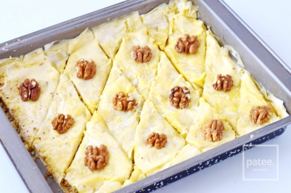 Пахлава из теста фило - Шаг 6