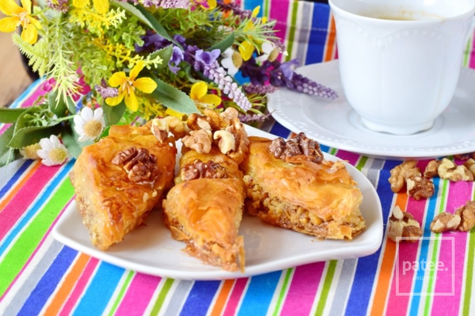 Пахлава из теста фило - Шаг 10