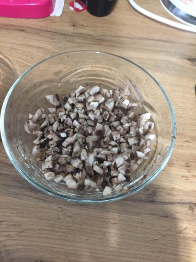 Рубленые котлеты с грибами и филе - Шаг 1