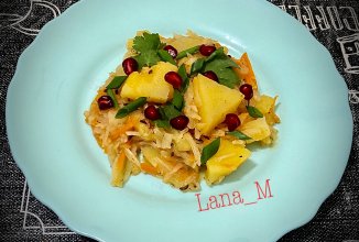 Гарнир 🥗: тушеная капуста с картофелем