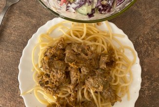 Нежная куриная печень в сметане