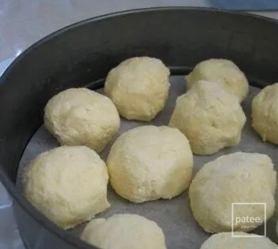 Шоколадный пирог с творожными шариками. - Шаг 1