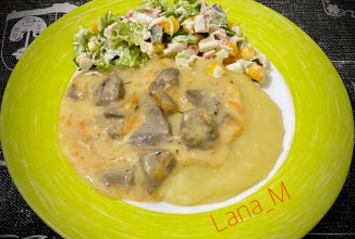 Сердечки 💞 куриные с сыром Чеддер