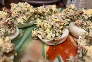 Фаршированные яйца