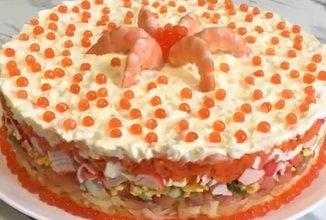 Новогодний салат «Царская шуба»