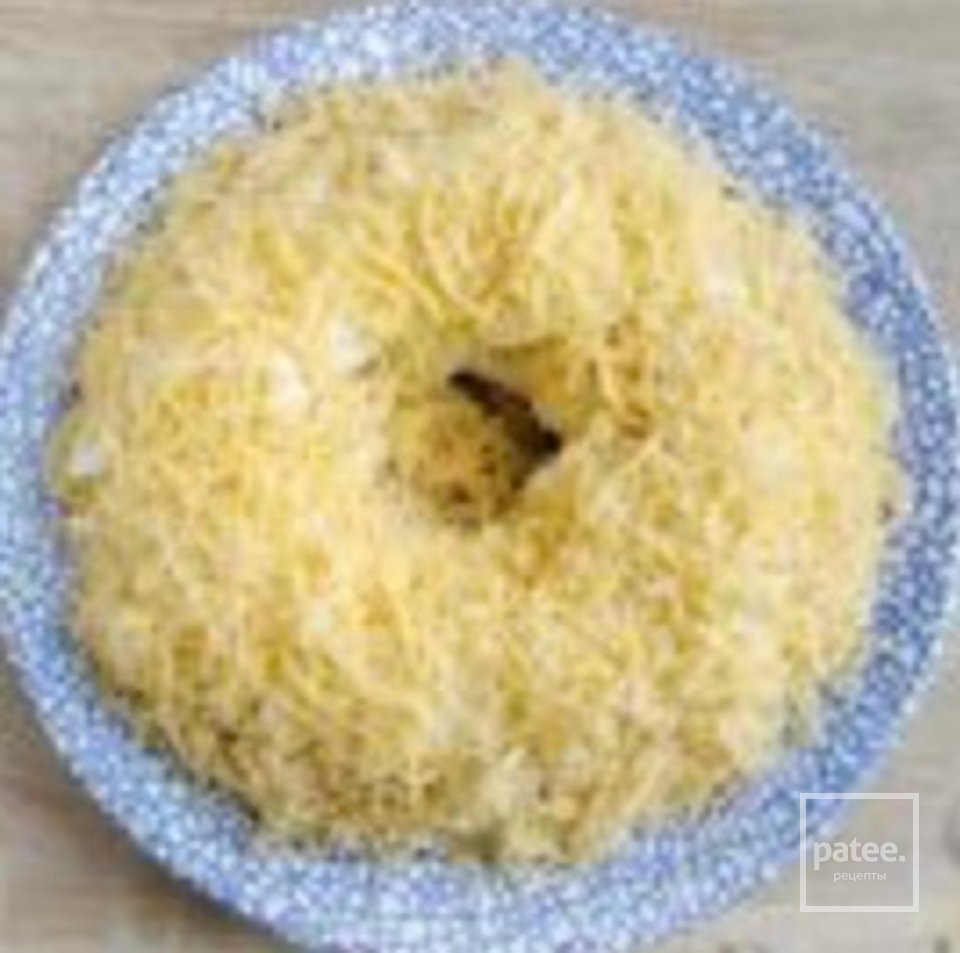 Салат «Птичье гнездо». - Шаг 2