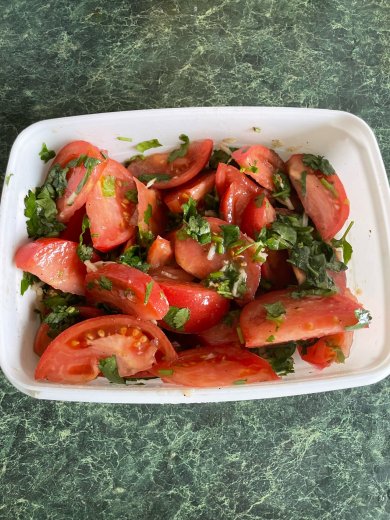 Закуска из помидоров 🍅 - Шаг 6