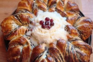 Пирог «Снежинка»