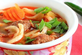 Суп кесме по-киргизски 🍲