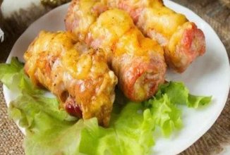 Мясные рулетики «Сюрприз»