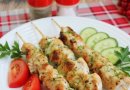 Шашлык из индейки на сковороде 🍗
