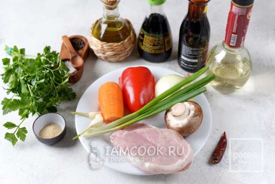 Свинина по-азиатски 🥩 - Шаг 1