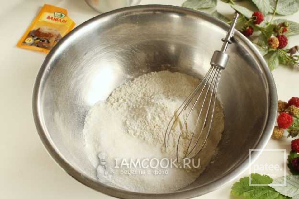 Блинный торт с малиной 🍰 - Шаг 3
