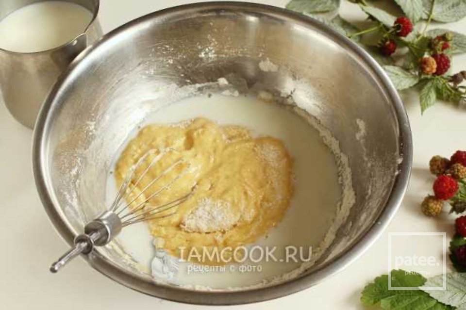 Блинный торт с малиной 🍰 - Шаг 6