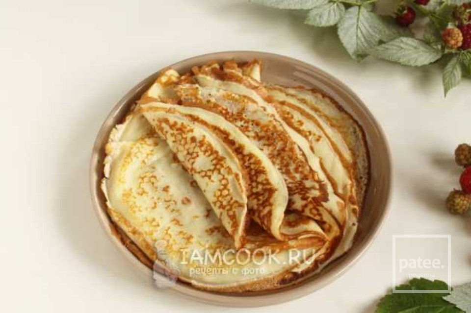 Блинный торт с малиной 🍰 - Шаг 9