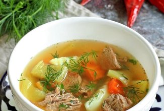 Лывжа из говядины по-осетински 🍲