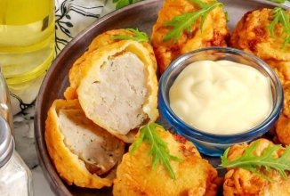 Пончики с мясом 🥩