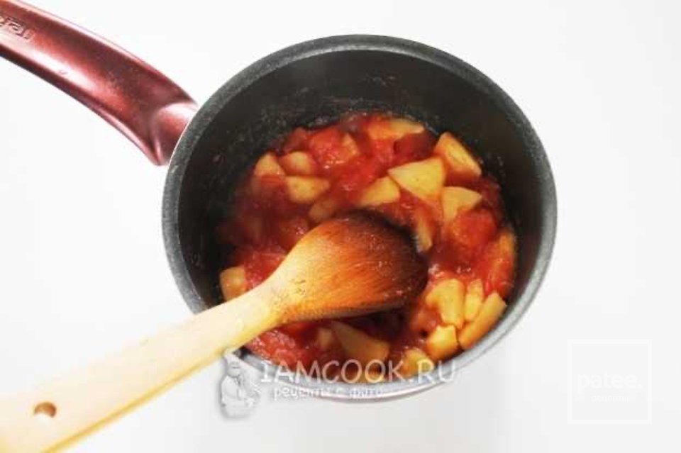 Острый кетчуп из помидоров на зиму 🥫 - Шаг 6