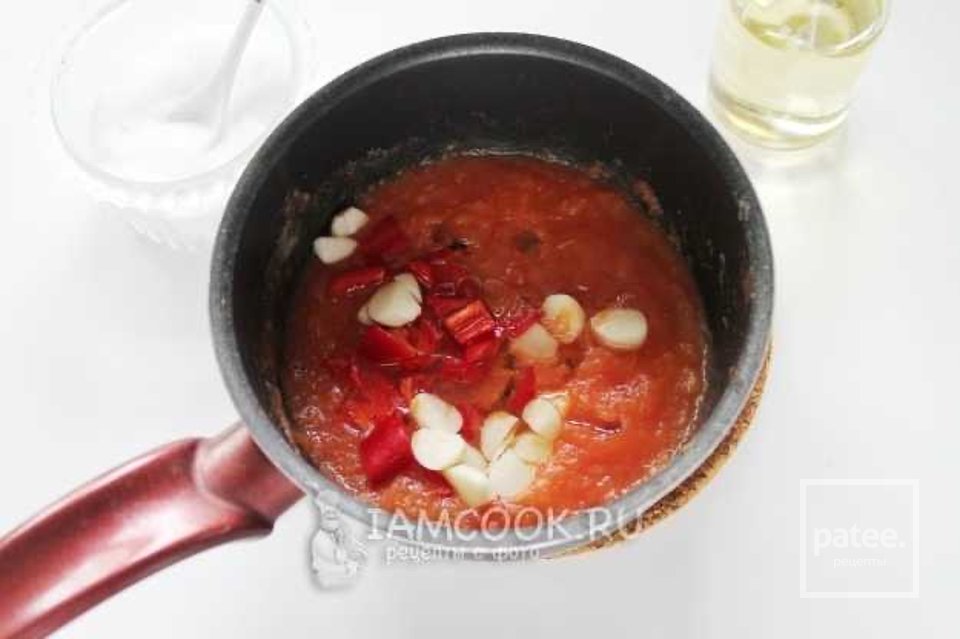 Острый кетчуп из помидоров на зиму 🥫 - Шаг 8