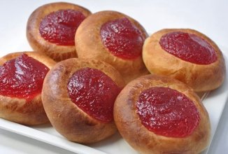 Ватрушки "Школьные" с яблочным повидлом