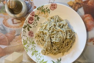 Макароны в ореховом соусе