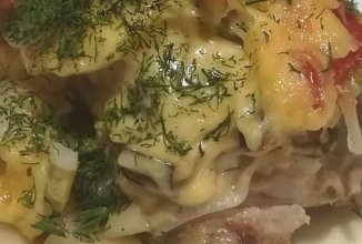 Куриные бедрышки с картофелем и орегано 🍗