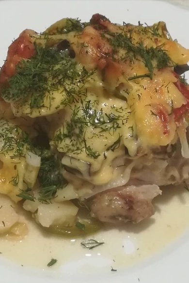 Куриные бедрышки с картофелем и орегано 🍗 - Шаг 1