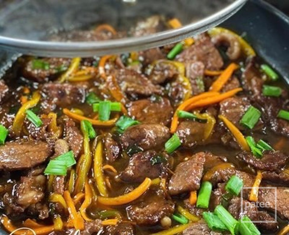 Говядина по-монгольски 🥩 - Шаг 1