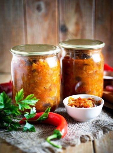 Солянка с капустой и баклажанами на зиму
🫙 - Шаг 16