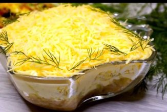 Салат «Париж в снегу»