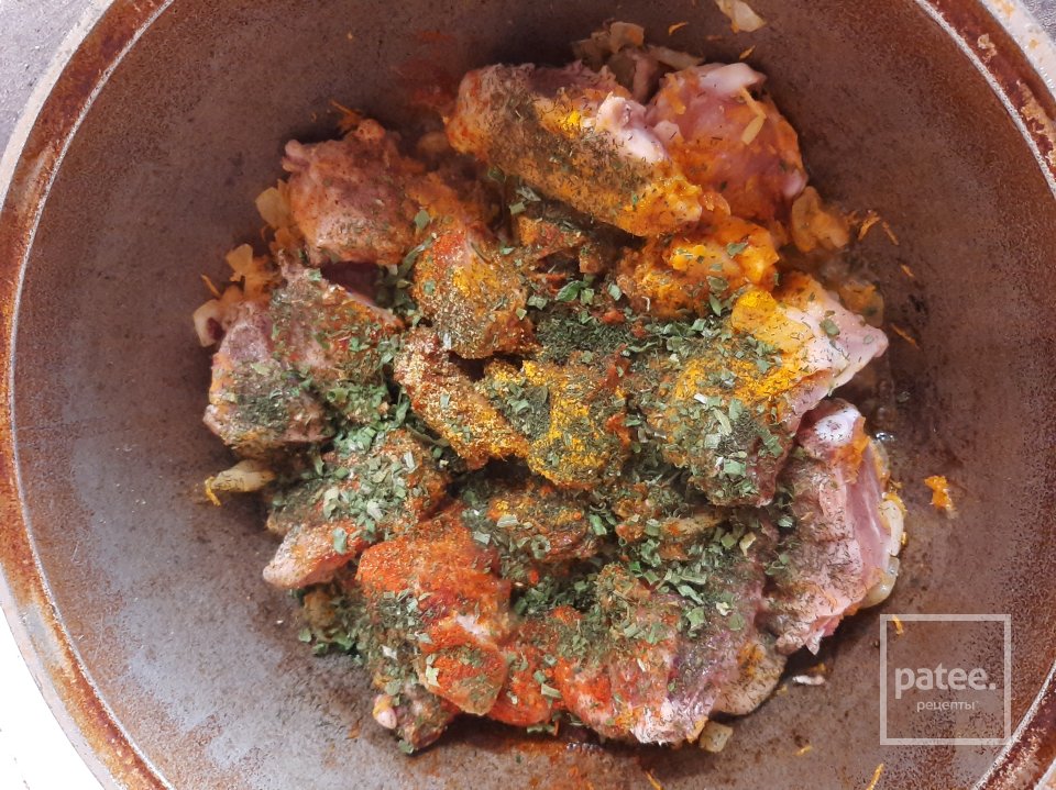 Харчо с курицей. - Шаг 4