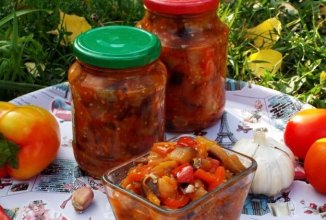 Салат «Федор» из баклажанов на зиму 🫙