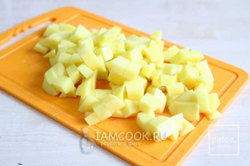 Тушеная картошка с красной капустой 🥔 - Шаг 5