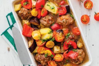 Мясные шарики из фарша с овощами 👍🏼