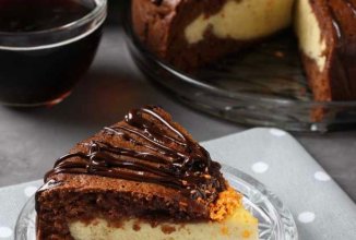 Творожный пирог «Вулкан» 🍰