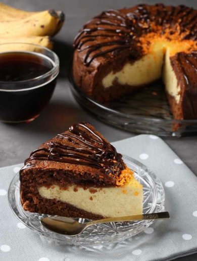 Творожный пирог «Вулкан» 🍰 - Шаг 11