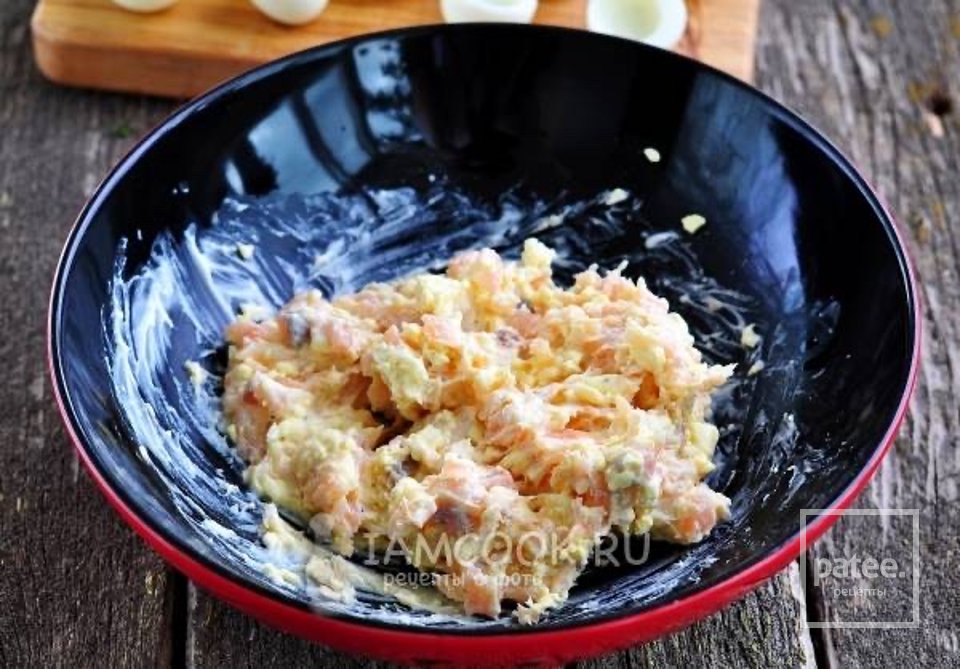 Фаршированные перепелиные яйца 🥚 - Шаг 7