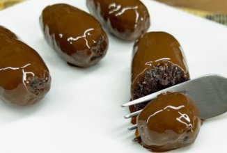 Шоколадно-банановый десерт