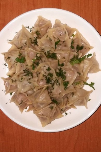 Турецкие манты в духовке 🥟