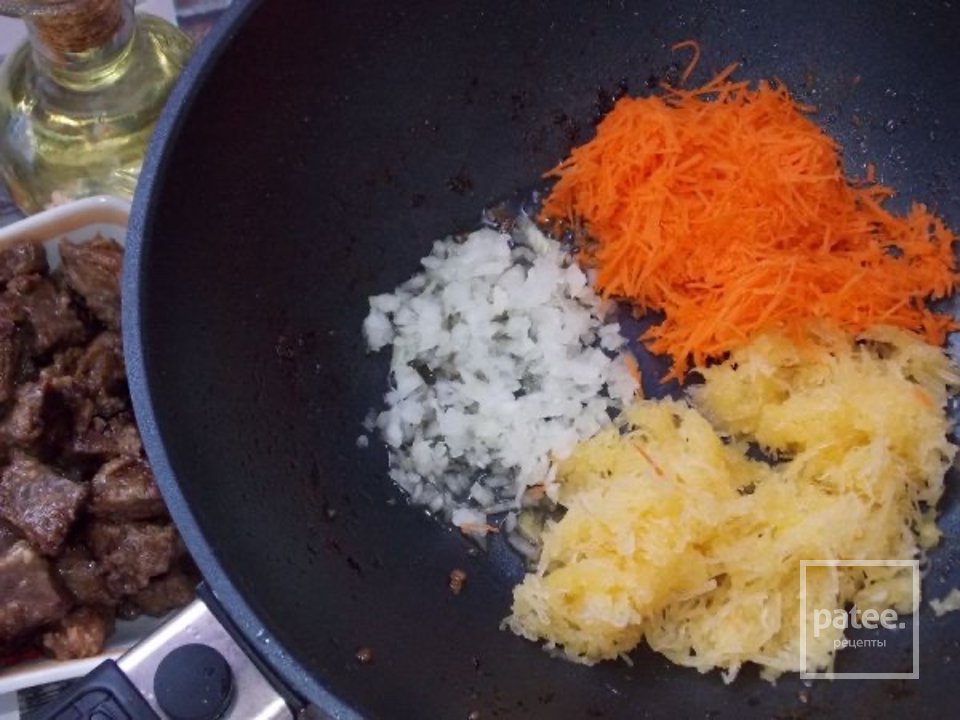 Бризоли с печенью и овощами 👍🏼 - Шаг 6