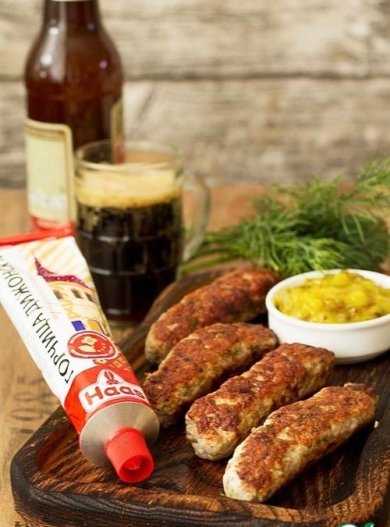 Домашние колбаски из индейки 👍🏼 - Шаг 5