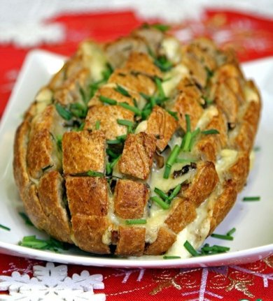 Сырный хлеб с грибами 🍞 - Шаг 7