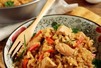 Курица карри с рисом 🍗