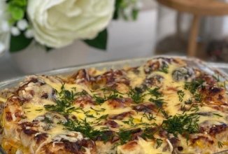 Курица с гречкой в духовке 🍗