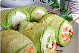 Кабачковые рулетики 👍🏼
