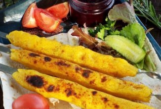 Люля-кебаб из картофеля на мангале 🥔