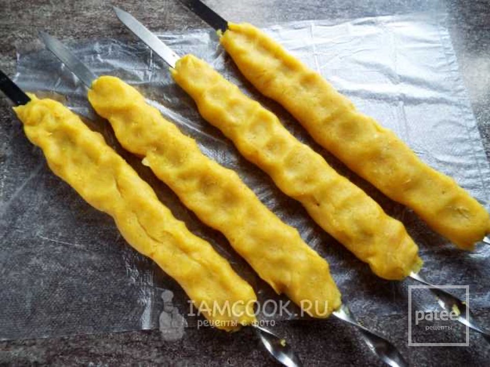 Люля-кебаб из картофеля на мангале 🥔 - Шаг 6