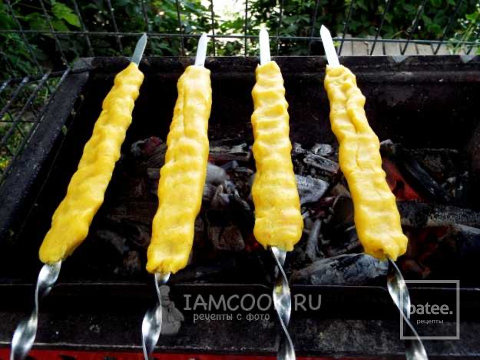 Люля-кебаб из картофеля на мангале 🥔 - Шаг 7