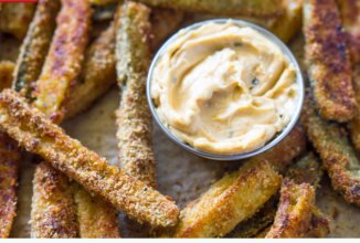 Кабачки фри в духовке